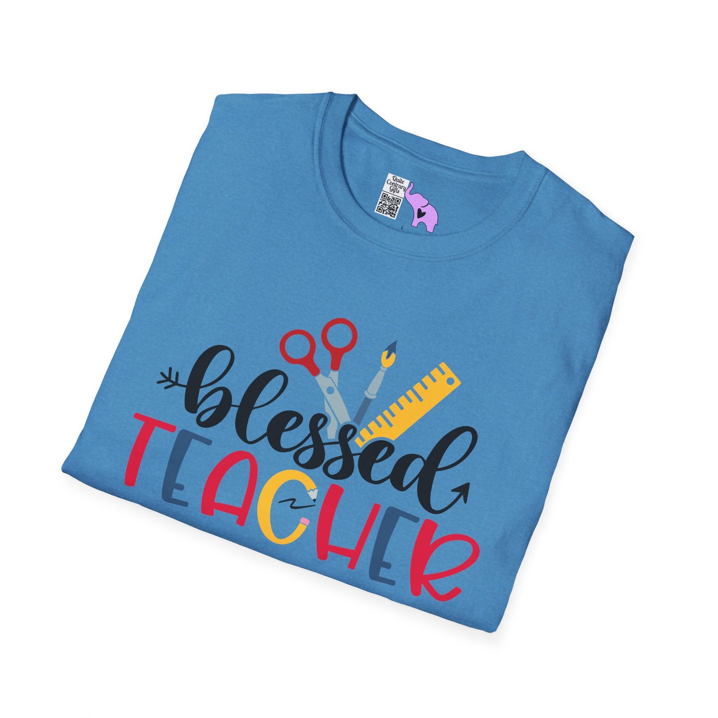 Blessed Teacher Adult T-shirt