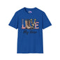 Love My Hero (Military Boots) Adult T-Shirt