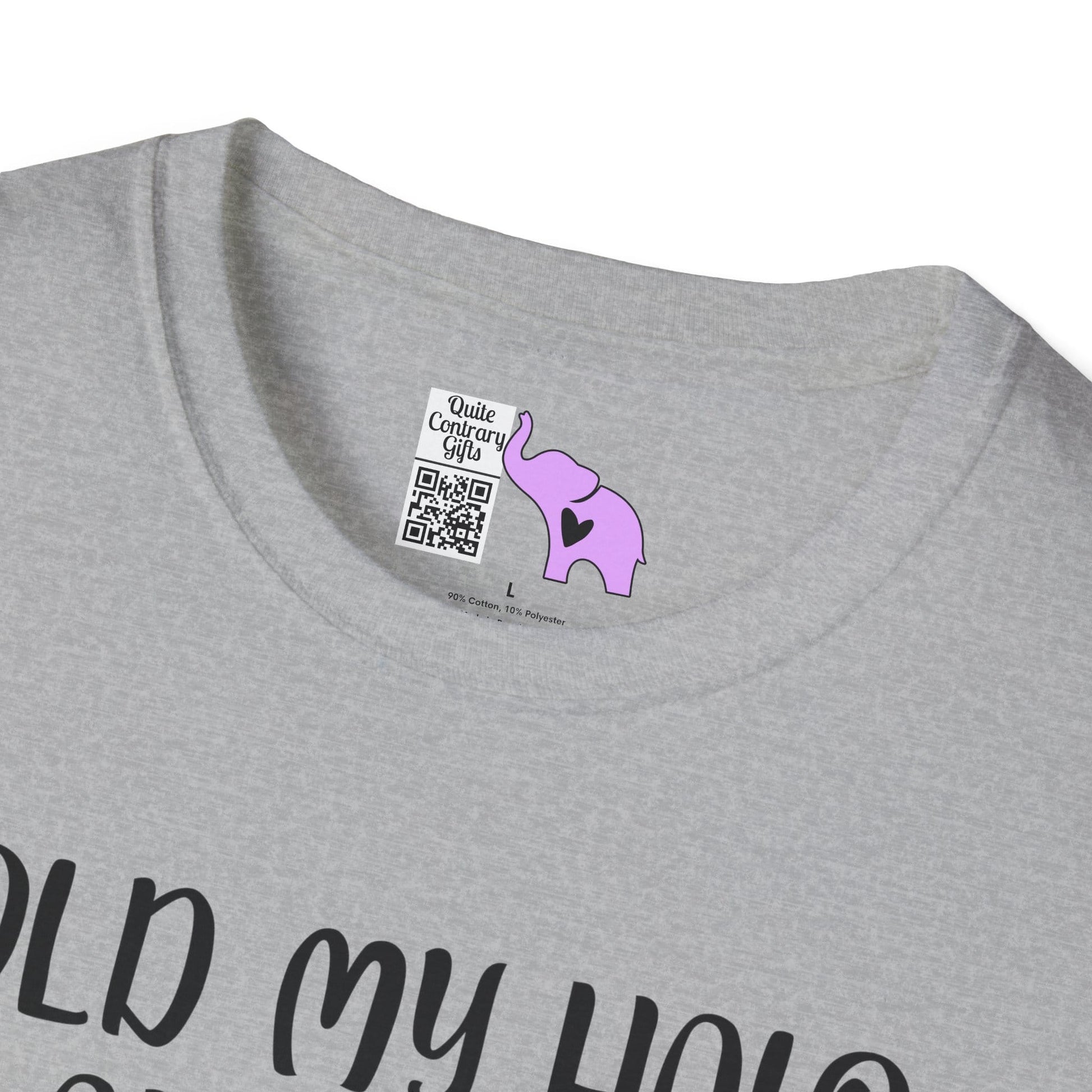 ""Hold My Halo I'm About To Do Unto Others... Adult T-shirt