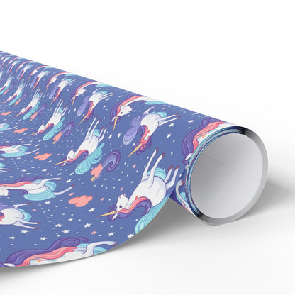 Dreamy Unicorn Sky Wrapping Paper
