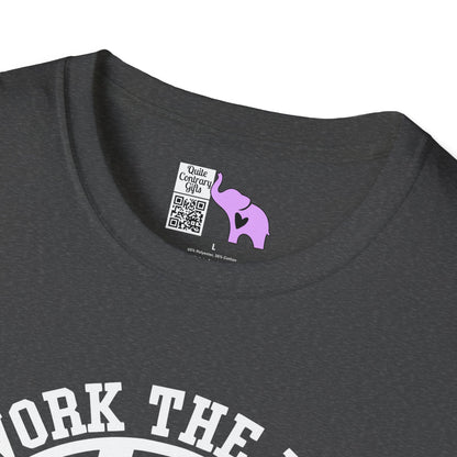 I Work The Pole So She Doesnt Have To Adult T-shirt