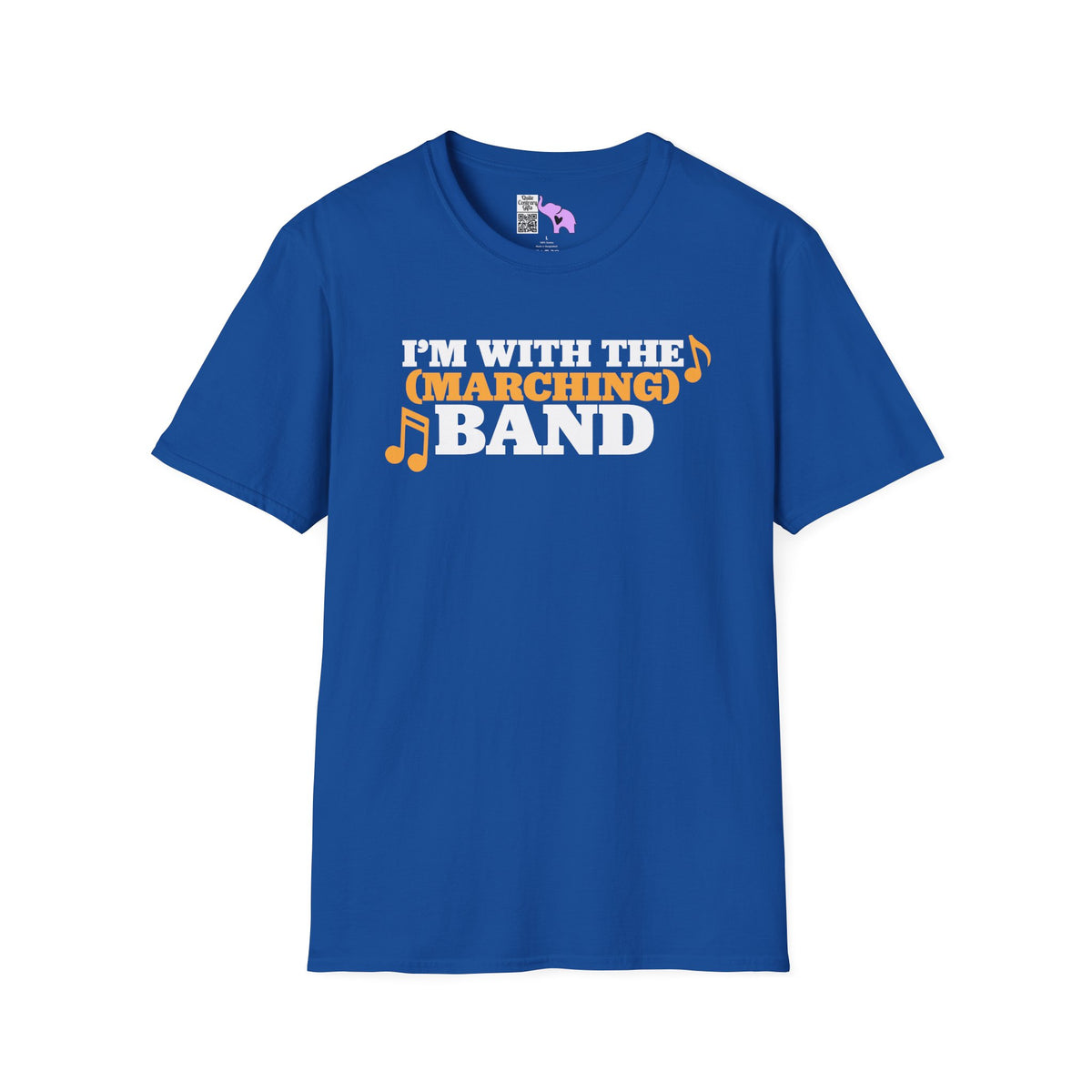 I'm With The (Marching) Band Adult T-shirt