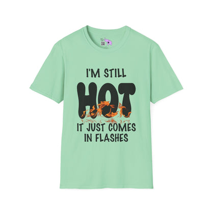 I'm Still Hot It Just Comes In Flashes Adult T-shirt