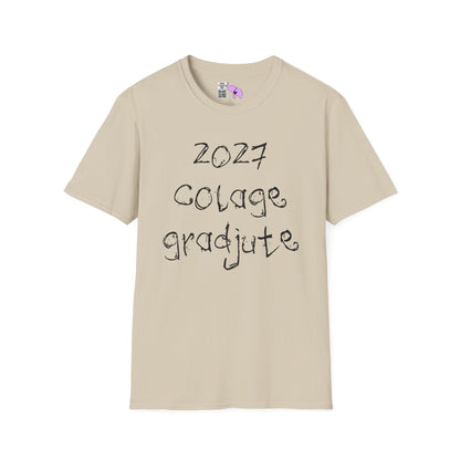 Colage Gradjute 2027 Adult T-Shirt