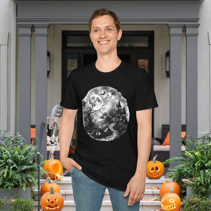 Moonlit Haunting Adult T-shirt