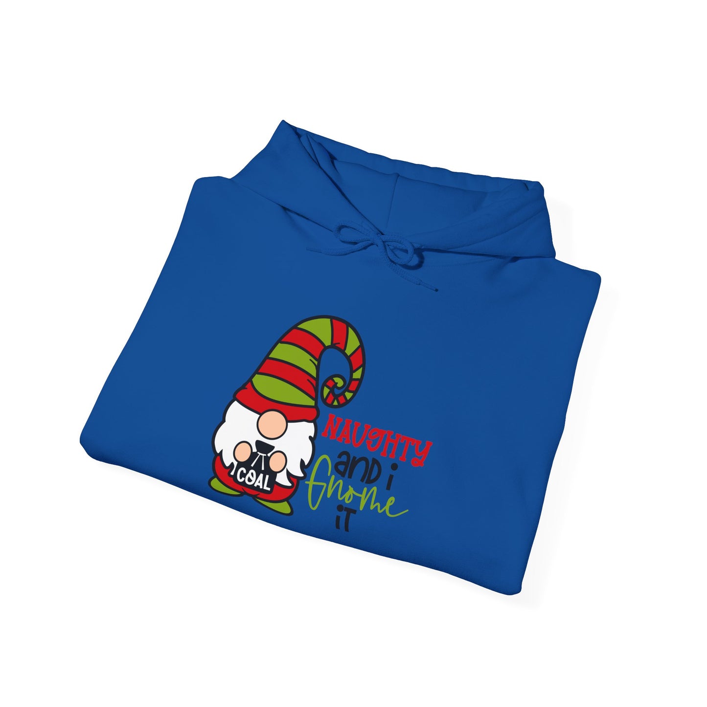 Naughty and I Gnome It Adult Heavy Blend™ Hooded Sweatshirt