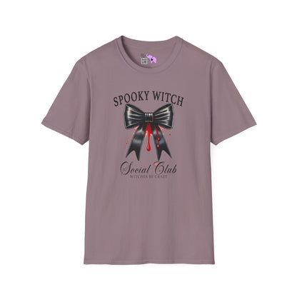 Spooky Witch Social Club Adult T-shirt