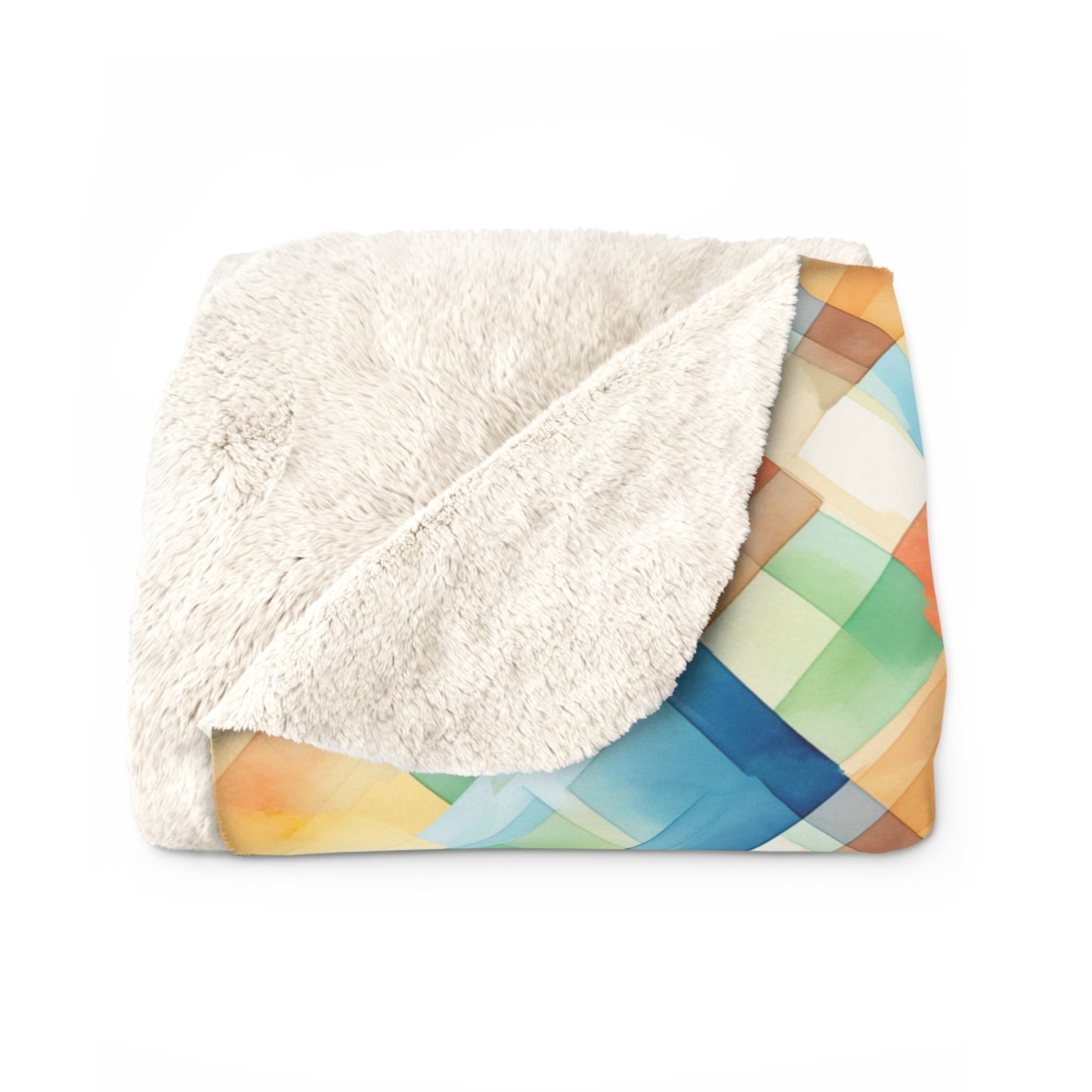 Rustic Radiance Sherpa Fleece Blanket