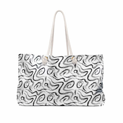 Grunge Scribbles Weekender Bag