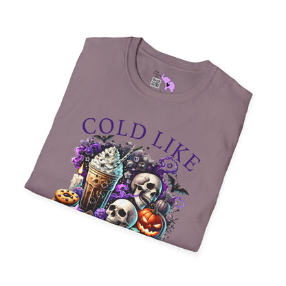 Cold Like My Soul Coffee Club Adult T-shirt