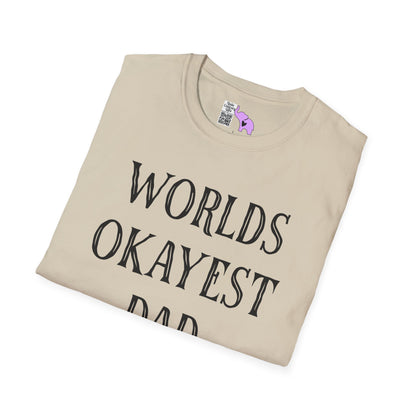Worlds Okayest Dad Adult T-shirt