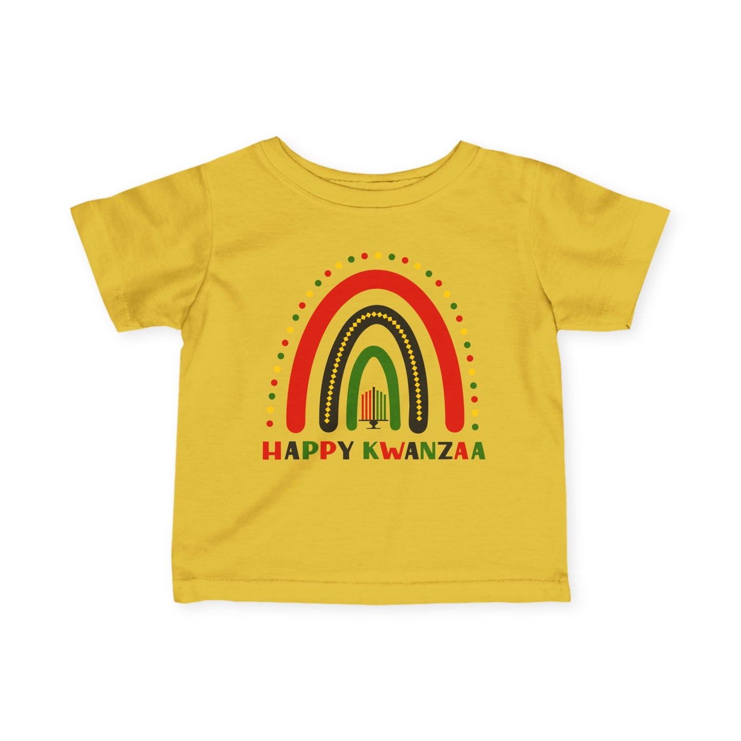 Happy Kwanzaa Arch Infant Soft T-Shirt
