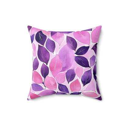 Lilac Serenade Throw Pillow