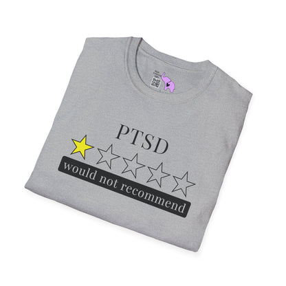 PTSD 1 Star Would Not Recommend Adult T-shirt