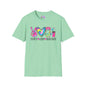 Peace Love Nursing Adult T-shirt