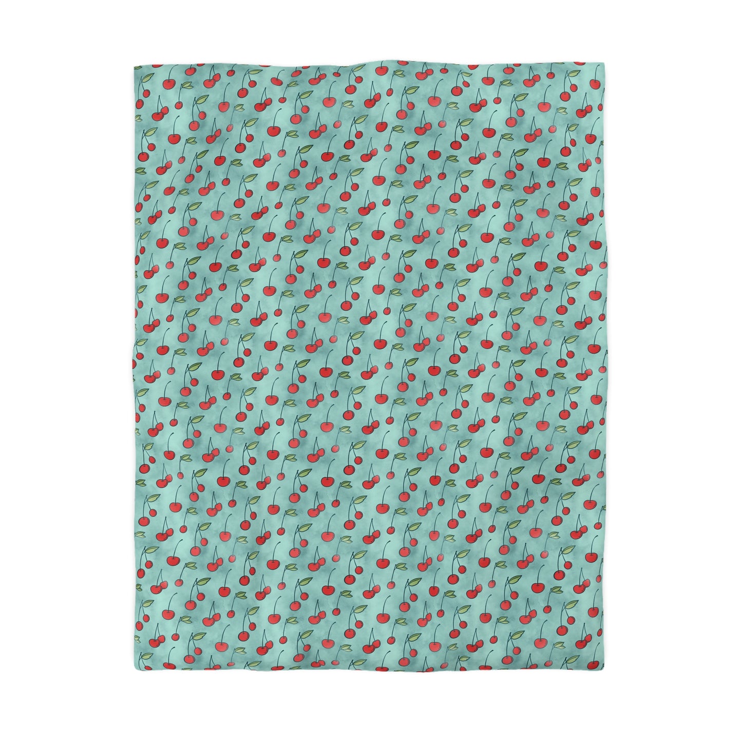 Cherry Jubilee Microfiber Duvet Cover
