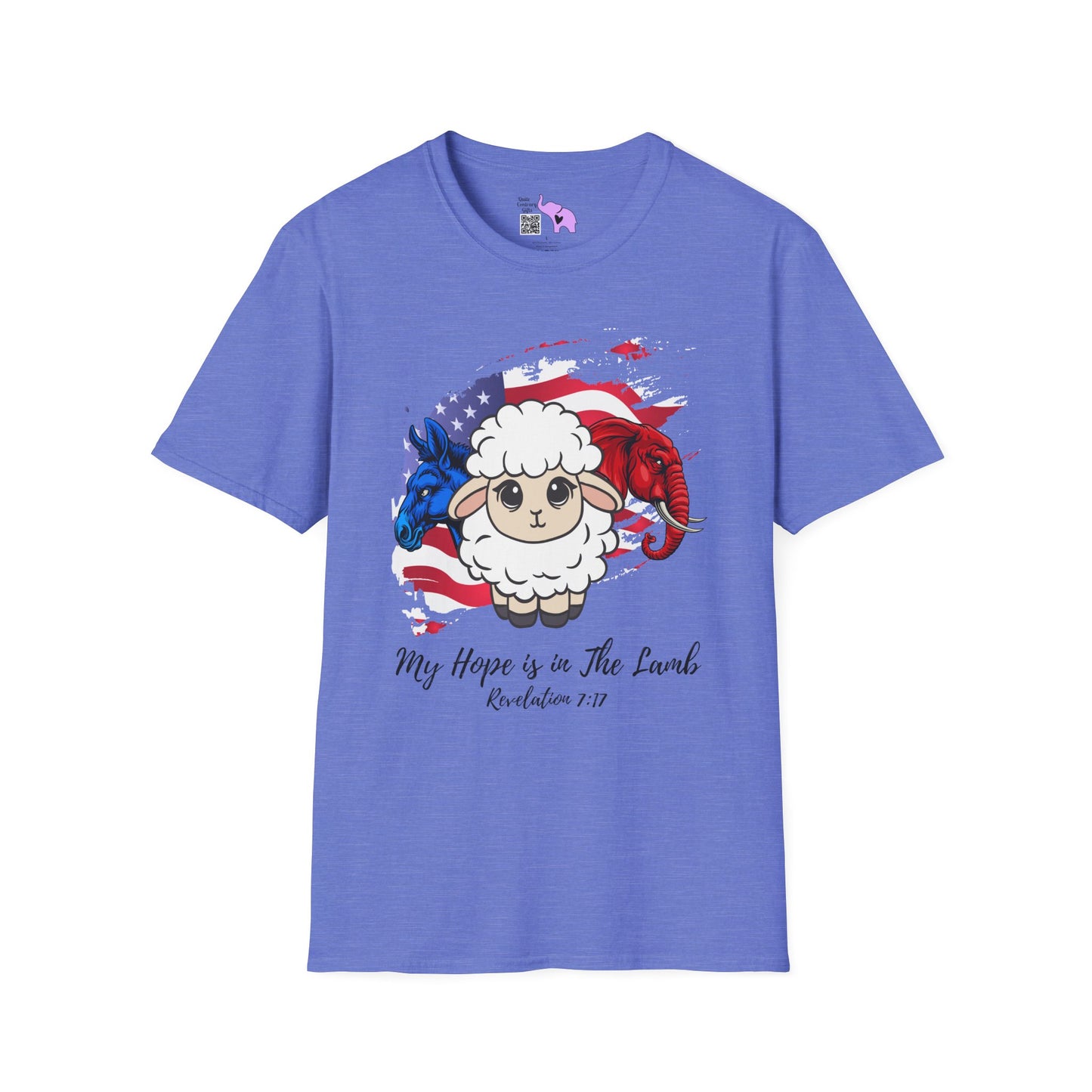 My Hope Is In The Lamb Revelation 7:17 Adult T-shirt