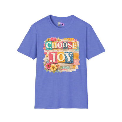 Choose Joy (Lace Collage) Adult T-shirt