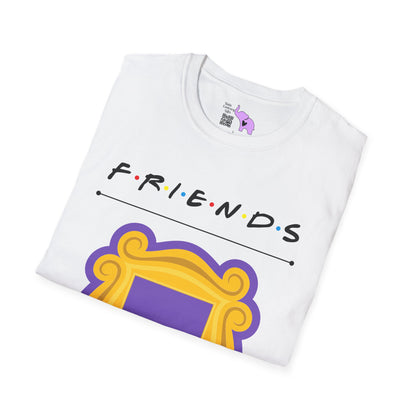 Friends; Peephole Adult T-shirt