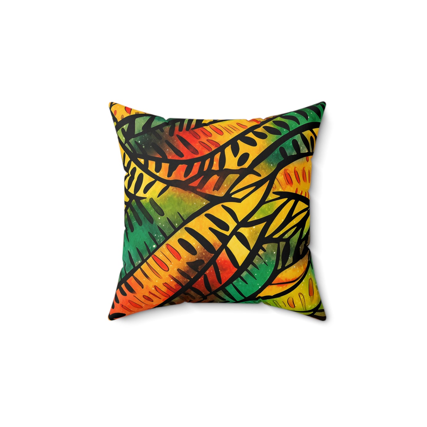 Kuumba Spark Throw Pillow