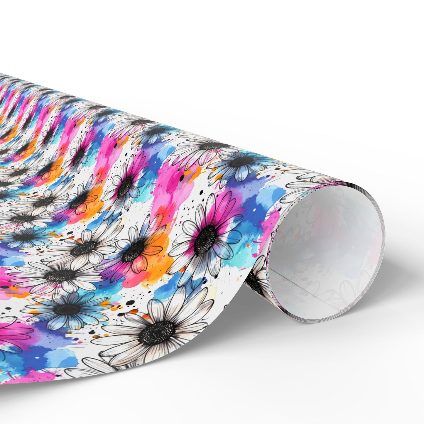 Watercolor Daisy Dream Wrapping Paper