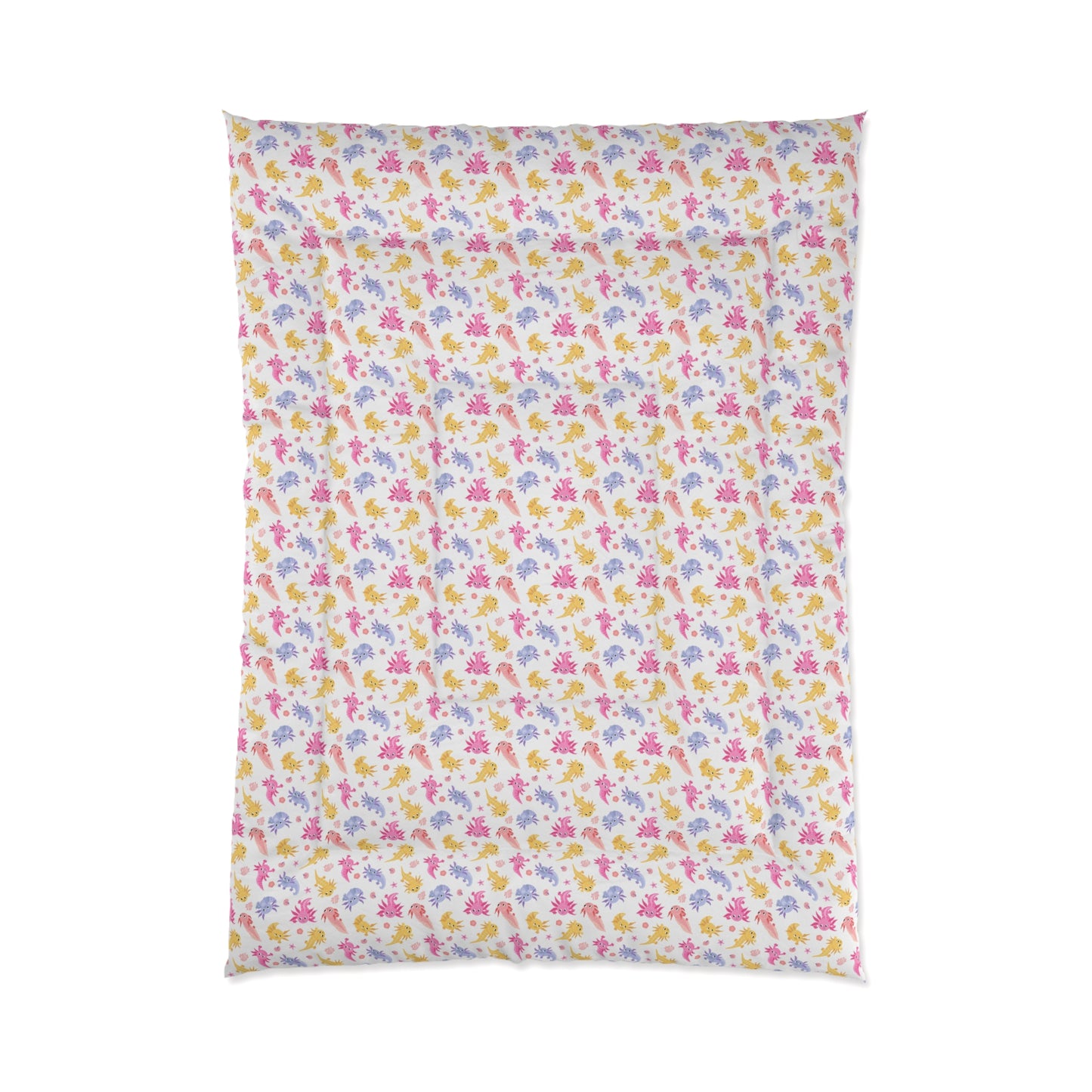Axolotl Whimsy Comforter