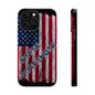 Never Surrender American Flag MagSafe® Compatible Tough Case for iPhone