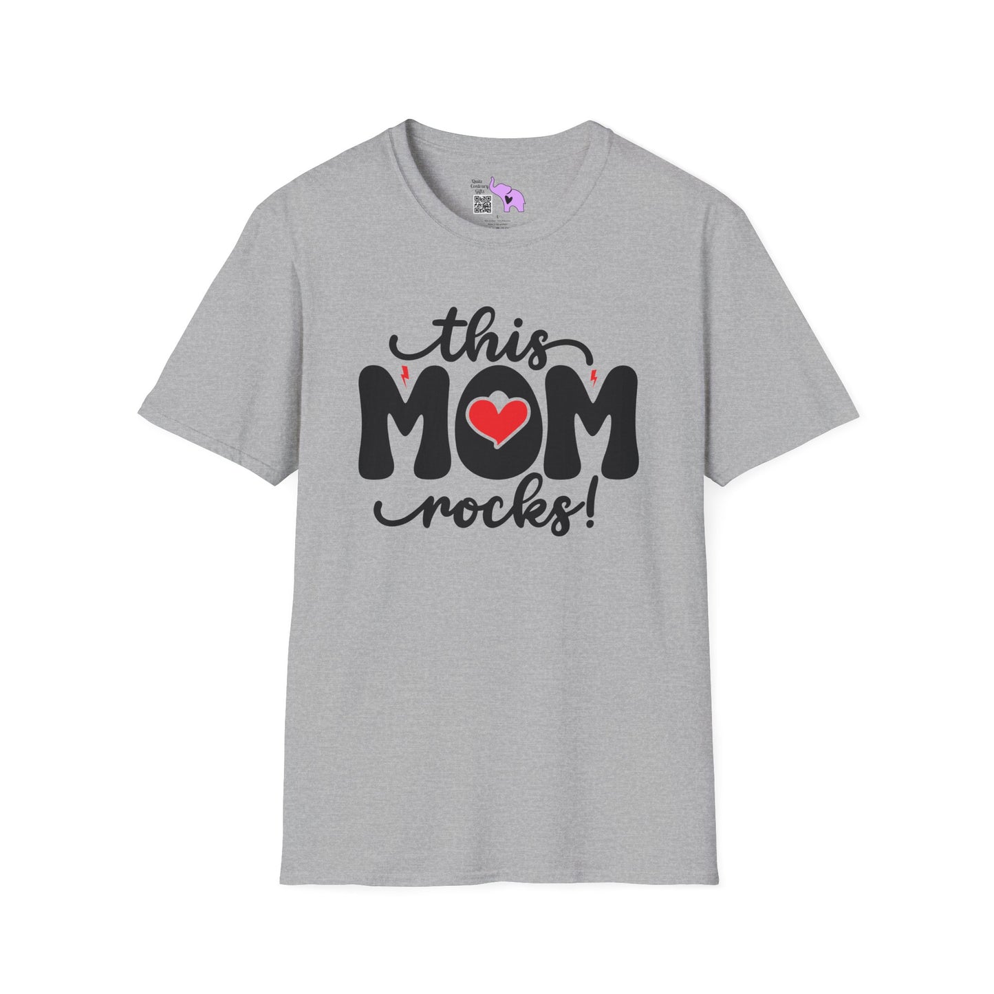 This Mom Rocks Adult T-shirt