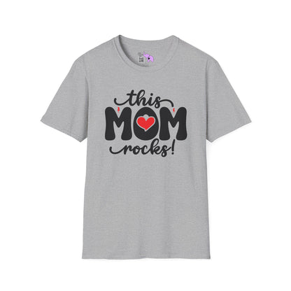 This Mom Rocks Adult T-shirt