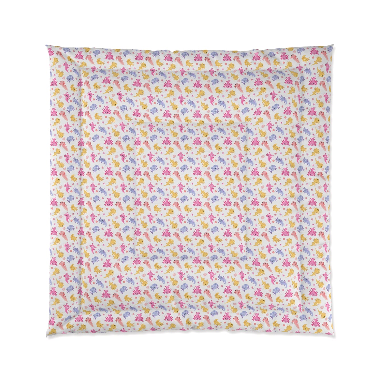 Axolotl Whimsy Comforter