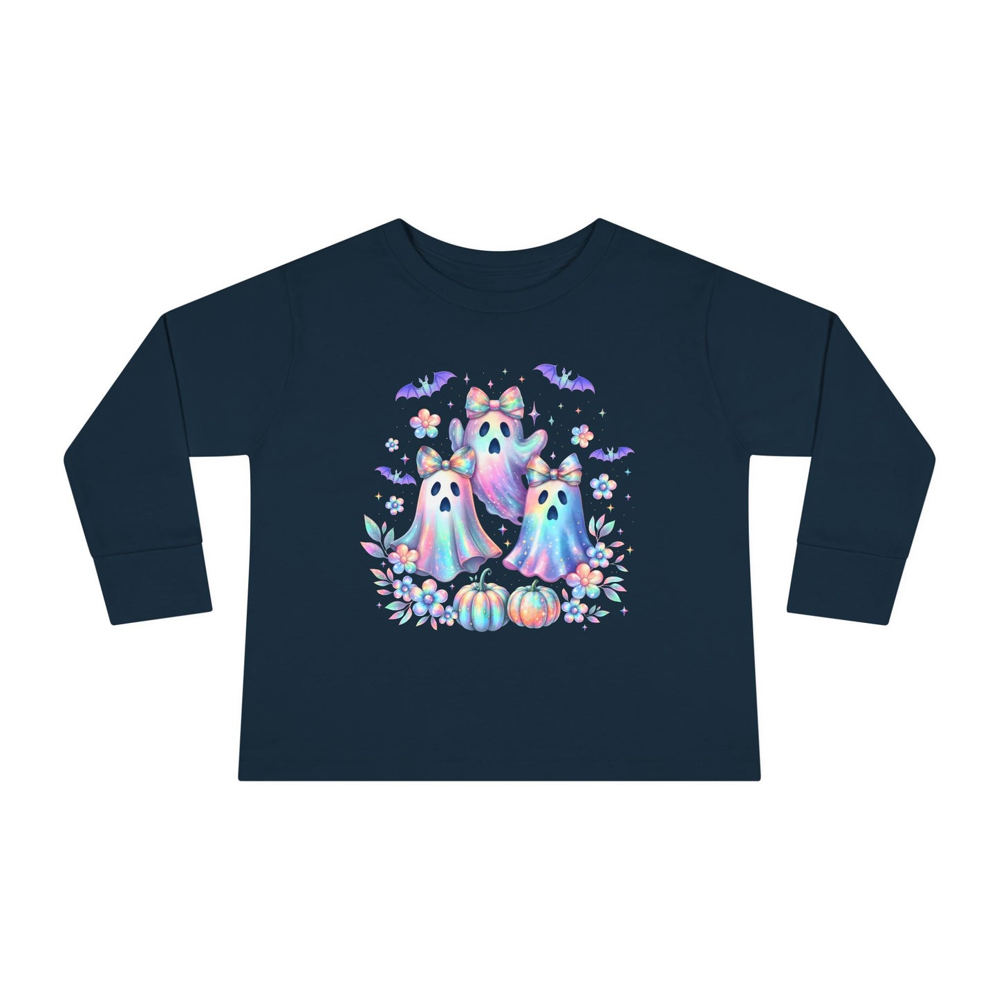 Haunted in Pastels Toddler Long Sleeve Tee