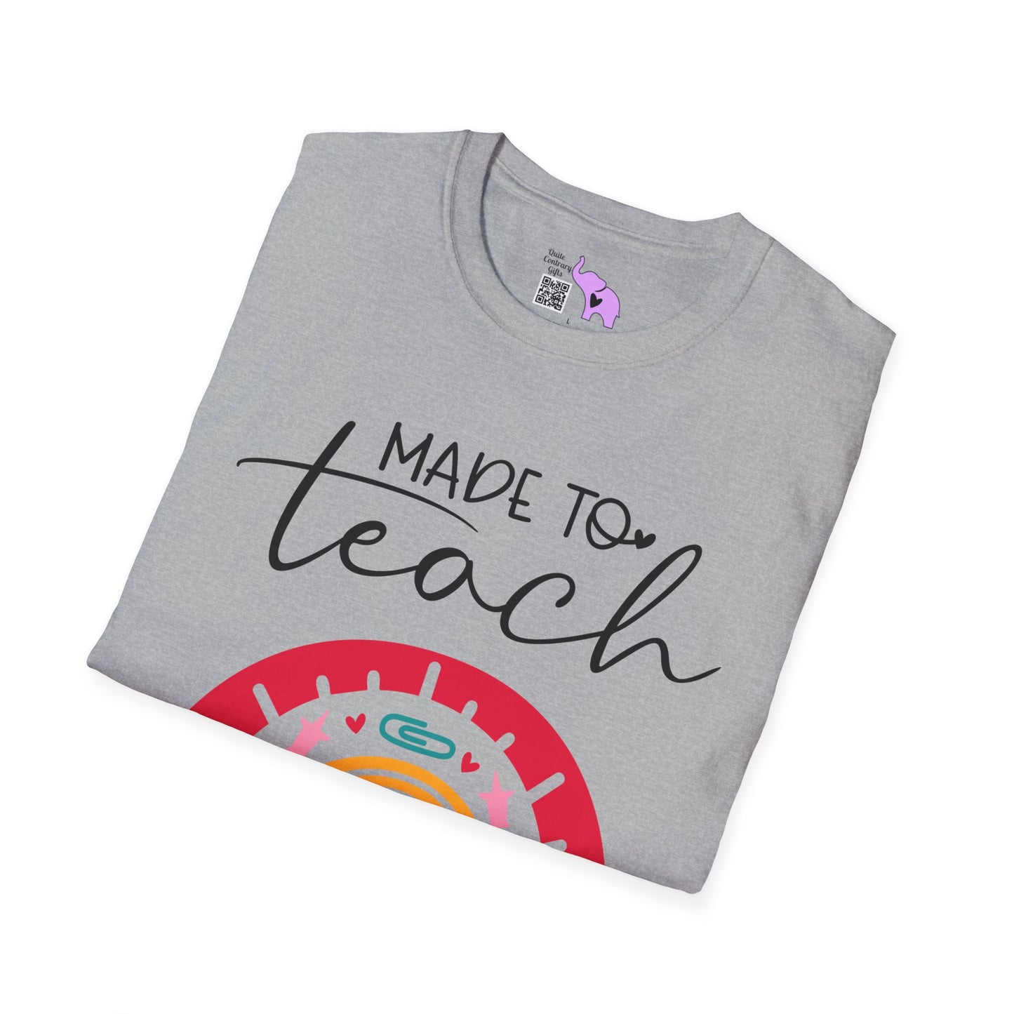 Made to Teach Rainbow T-shirt