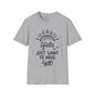 Girls Just Wanna Have Sun Adult T-shirt