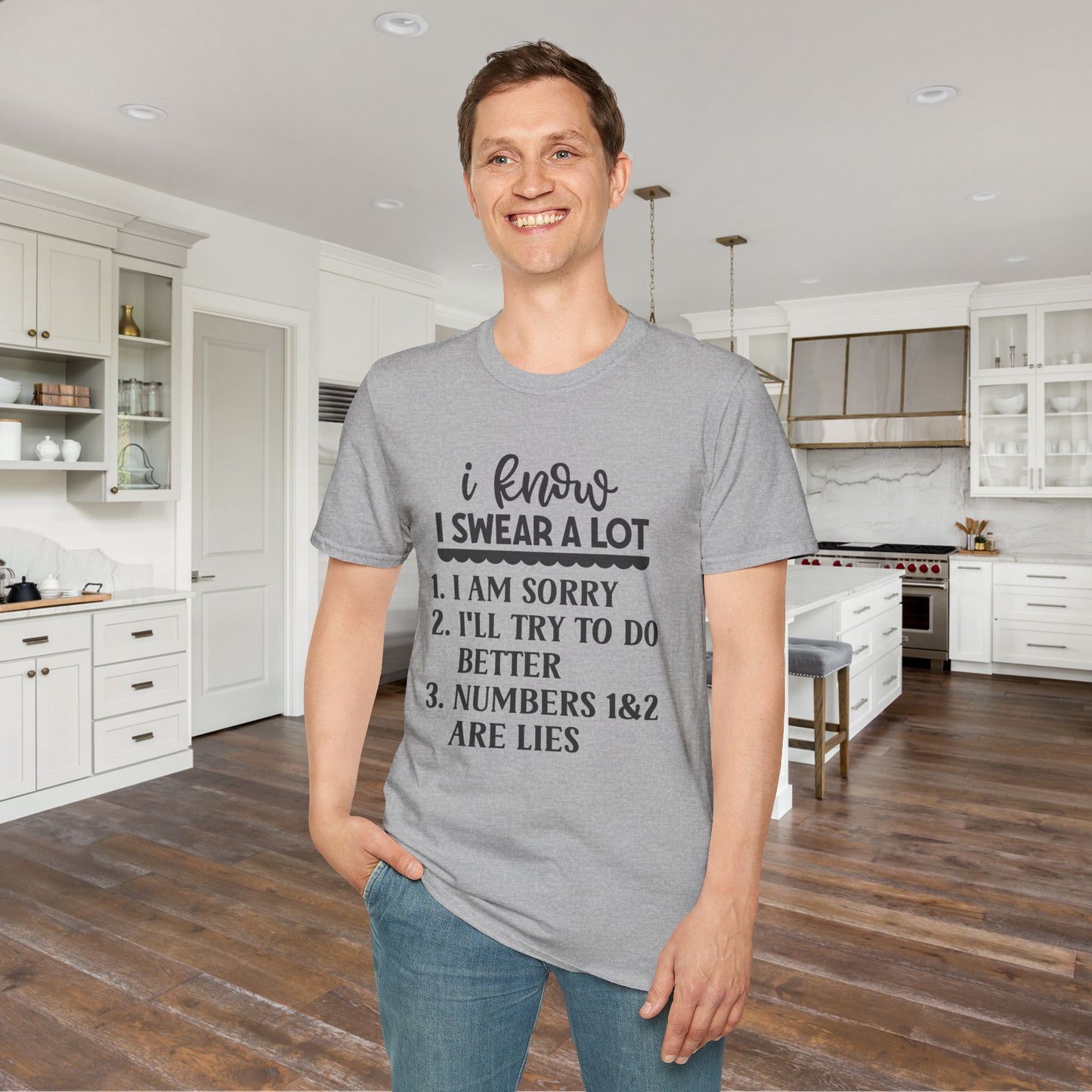 I Know I Swear Alot But... Adult T-shirt