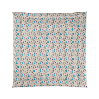 Butterfly Doodles Comforter