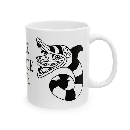 Beetlejuice and Sandworm Ceramic Mug, (11oz, 15oz)