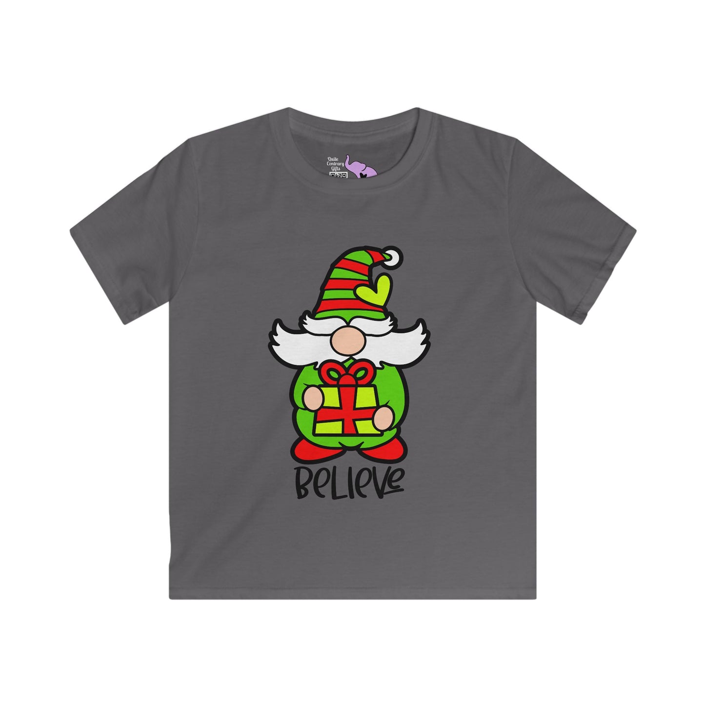 Believe Gnome Youth Softstyle Tee