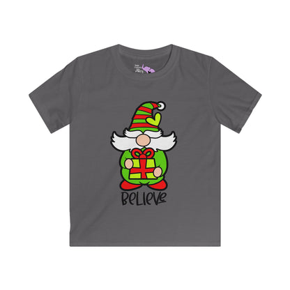 Believe Gnome Youth Softstyle Tee