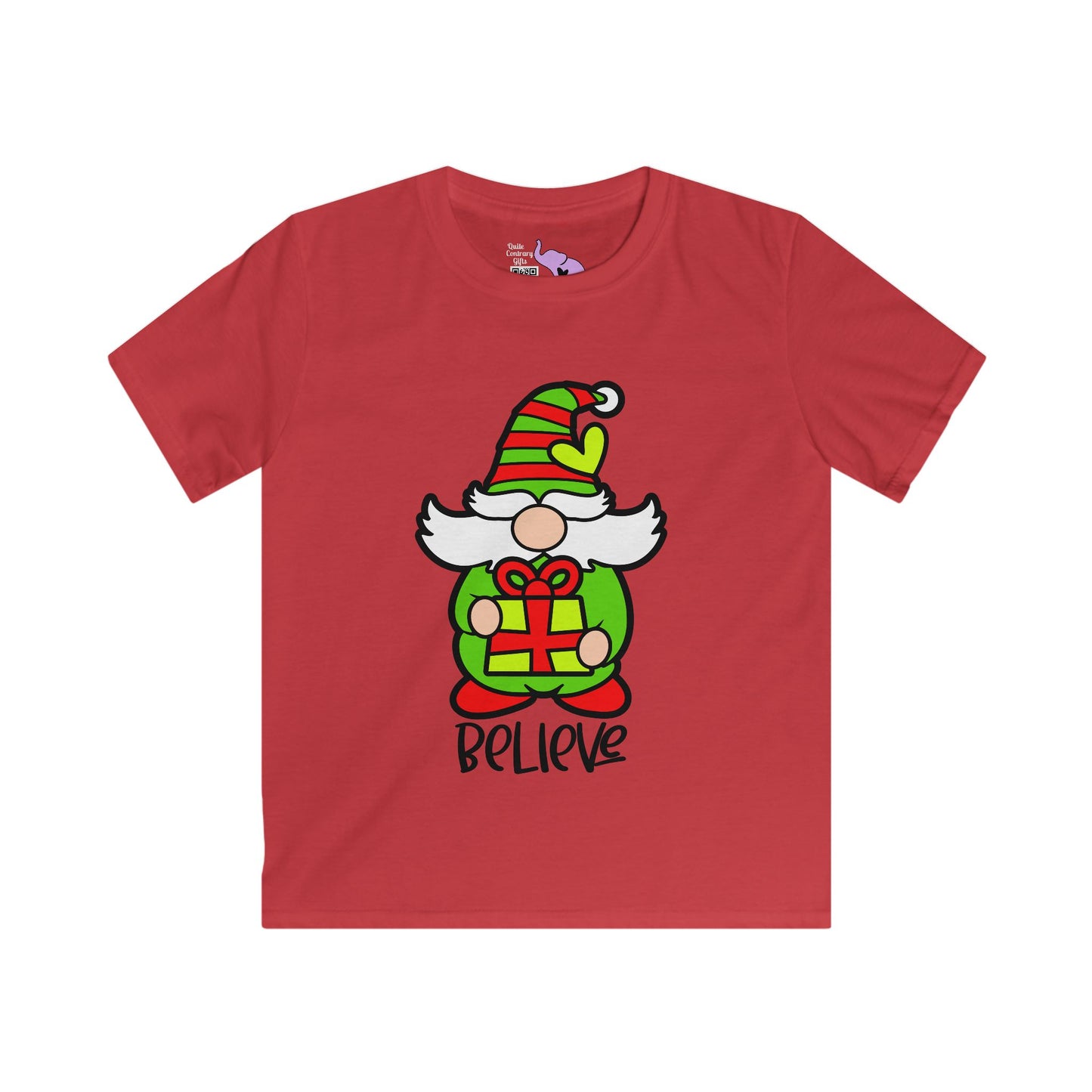 Believe Gnome Youth Softstyle Tee