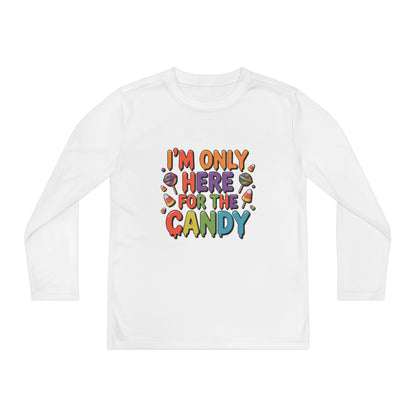 I'm Only Here for the Candy Youth Long Sleeve Tee