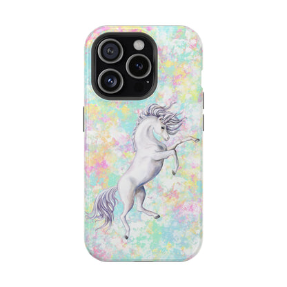 Pastel Pegasus MagSafe® Compatible Tough Case for iPhone