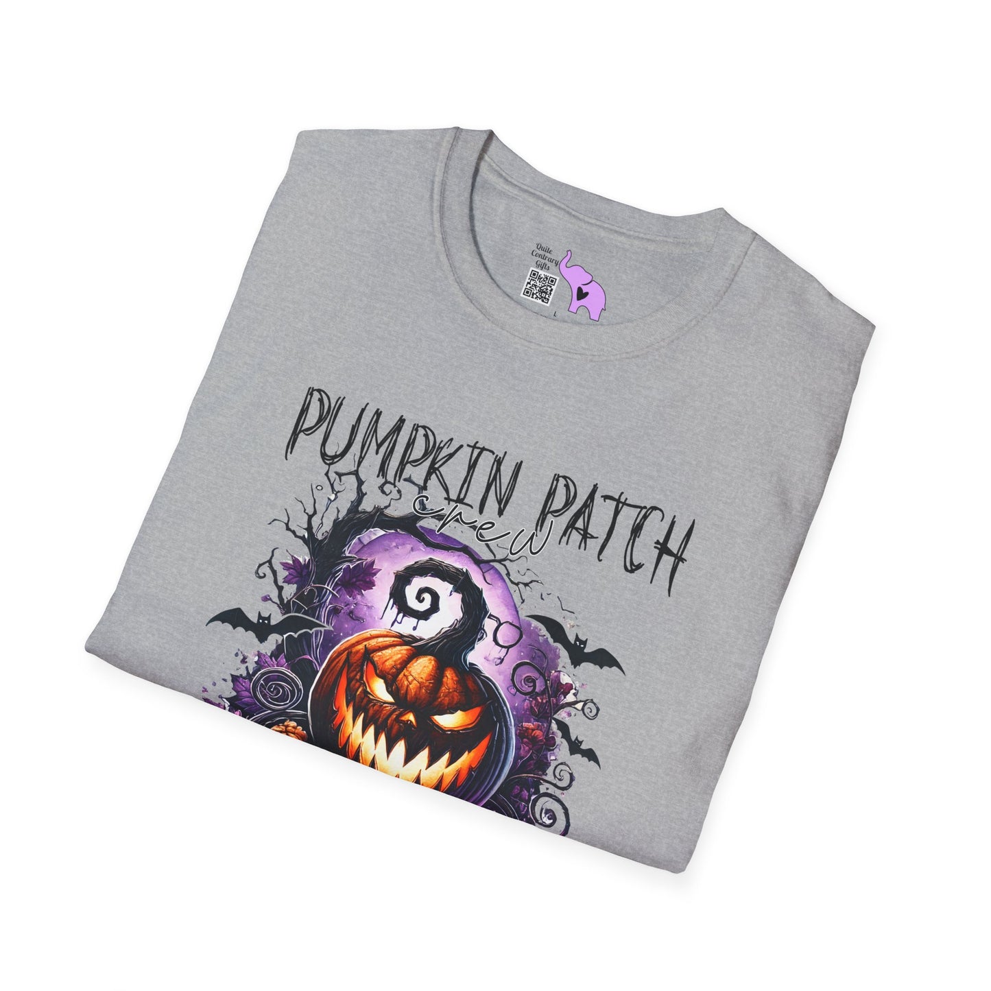 Spooky Pumpkin Patch Adult T-shirt