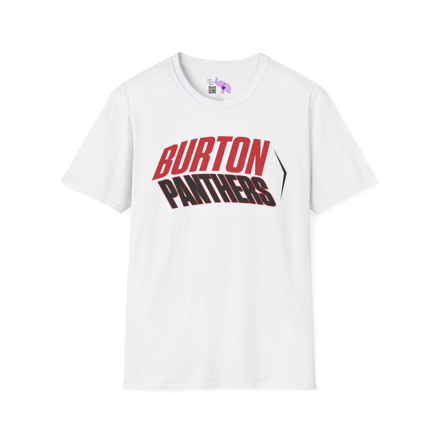 Burton Panthers (Angled) Adult T-shirt