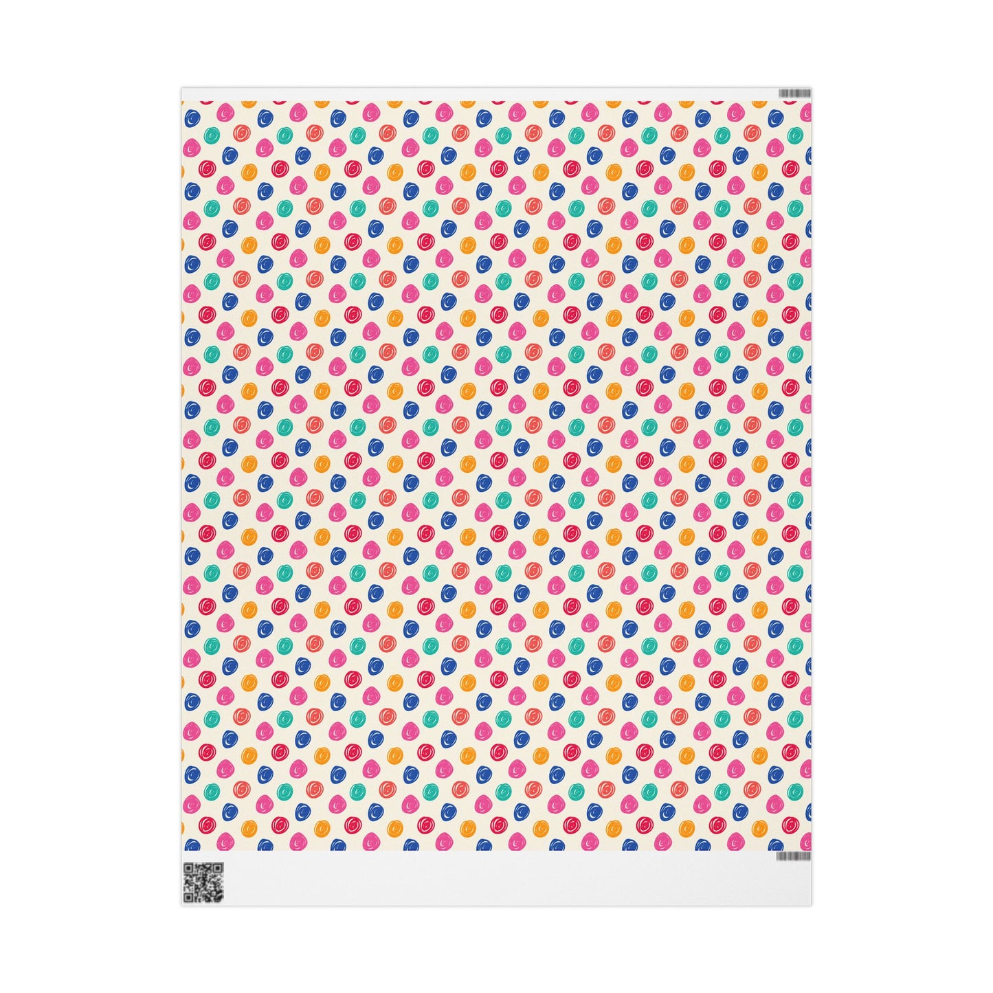 Doodle Dots Wrapping Paper