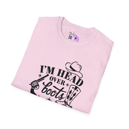 I'm Head Over Boots For You T-shirt