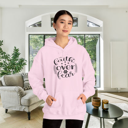 Faith Over Fear Heavy Blend™ Hooded Sweatshirt