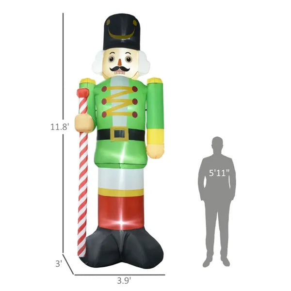 Nutcracker 11.5ft Christmas Inflatable