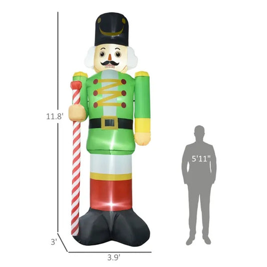 Nutcracker 11.5ft Christmas Inflatable