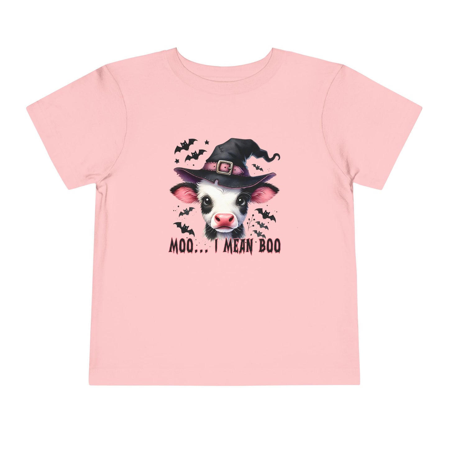 Moo I Mean Boo Toddler Tee