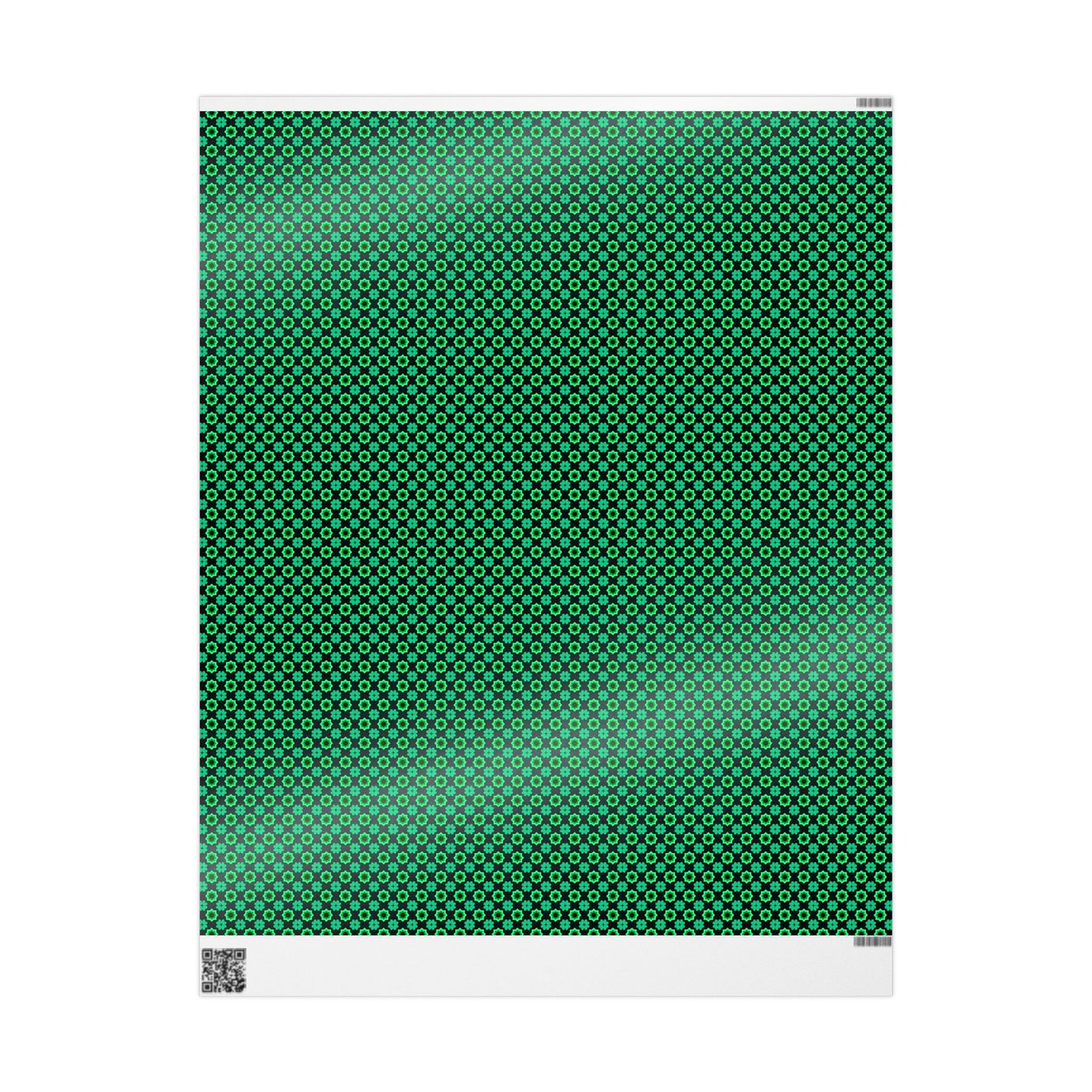 Clover Bloom Burst Wrapping Paper